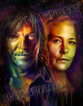 Daryl & Carol 11 x 14 print
