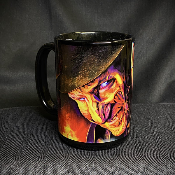 NIGHTMARE ON ELM STREET FREDDY KRUEGER COFFEE TEA MUG - OFFICIAL